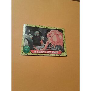 1989 Topps TMNT Trading Card 61 Teenage Mutant Ninja Turtles